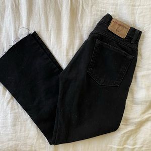 Black wide leg londonjeans